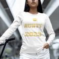 Proud Aunty Of 2023 Class MBA Graduate Family Graduation Unisex Long Sleeve T-Shirt
