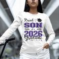 Proud Son Of a Class Of 2026 Graduate For Graduation Unisex Long Sleeve T-Shirt