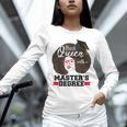Queen Masters Degree Graduation Social Work MSW MPH Unisex Long Sleeve T-Shirt