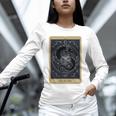 The Reader Tarot Card Mystic Dragon Book Magic Unisex Long Sleeve T-Shirt The Reader Tarot Card Mystic Dragon Book Magic Unisex Long Sleeve T-Shirt