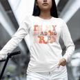 In My Reading Era Groovy Book Lovers Library Reading Women Unisex Long Sleeve T-Shirt