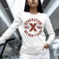 Retro Gen X 1965-1980 Sarcastic Nostalgia Graphic Premium Tri-Blend Unisex Long Sleeve T-Shirt Retro Gen X 1965-1980 Sarcastic Nostalgia Graphic Premium Tri-Blend Unisex Long Sleeve T-Shirt