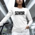 SEN19R Senior 2019 High School Graduation Party T-Shirt Unisex Long Sleeve T-Shirt