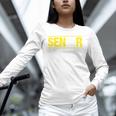 Senior 2018 Class President-School Colors Graduation Unisex Long Sleeve T-Shirt