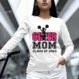 Senior Cheerleader Mom Cheer Class Of 2025 Graduation Women Unisex Long Sleeve T-Shirt