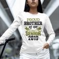 Senior Class Of 2019 Tshirt Graduation Awesome Brother Unisex Long Sleeve T-Shirt