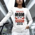 Senior Class Of 2019 Tshirt Graduation Awesome Mom Unisex Long Sleeve T-Shirt
