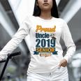 Senior Class Of 2019 Tshirt Graduation School Students Uncle Unisex Long Sleeve T-Shirt