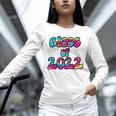 Senior Year 2022 Class Of 2022 Graduation Tie Dye Groovy Unisex Long Sleeve T-Shirt