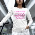 I Survived Cosmetology School Graduation Cosmetology Grad Unisex Long Sleeve T-Shirt