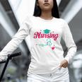 I Survived Nursing School Class Of 2026 Nurse Graduation Unisex Long Sleeve T-Shirt