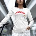 I Survived My Wife's PhD Graduation Slim Fit Shirt Unisex Long Sleeve T-Shirt I Survived My Wife's PhD Graduation Slim Fit Shirt Unisex Long Sleeve T-Shirt