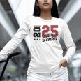 Swimming Senior Night Swimming Senior 2025 Graduation 59 Unisex Long Sleeve T-Shirt