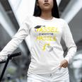 Tassel Worth The Hassle 2018 Graduation Quote Ylw Unisex Long Sleeve T-Shirt