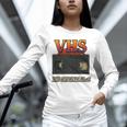 VHS Tape Nostalgia Old School Technology Humor Premium Unisex Long Sleeve T-Shirt