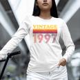Vintage 1997 Retro Style 90's Born Nostalgia Vibes Birthday Premium Tri-Blend Unisex Long Sleeve T-Shirt Vintage 1997 Retro Style 90's Born Nostalgia Vibes Birthday Premium Tri-Blend Unisex Long Sleeve T-Shirt
