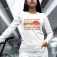 Vintage Retro Please Be Patient With Me I'm From The 1900s Premium Unisex Long Sleeve T-Shirt