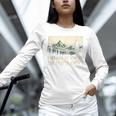 I Wanna Be Where The People Arent Hiking Camping Introvert Unisex Long Sleeve T-Shirt