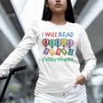 I Will Read Books Everywhere Across America Child Readers Unisex Long Sleeve T-Shirt
