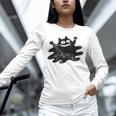 Yk2 Grunge Scary Cat With Tail Tomboy 90s Nostalgia Indie Unisex Long Sleeve T-Shirt