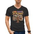 100 Days Of School 100 Days In The Books Librarian Read Men's V-Neck T-Shirt 100 Days Of School 100 Days In The Books Librarian Read Men's V-Neck T-Shirt