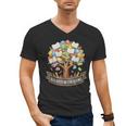 100 Days Of School In The Books Librarian Reading Teacher Men's V-Neck T-Shirt 100 Days Of School In The Books Librarian Reading Teacher Men's V-Neck T-Shirt