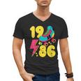 1986 Retro Raised In The 80s Old School Nostalgia Vibes Men's V-Neck T-Shirt 1986 Retro Raised In The 80s Old School Nostalgia Vibes Men's V-Neck T-Shirt