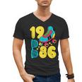 1986 Retro Raised In The 80s Old School Nostalgia Vibes Men's V-Neck T-Shirt
