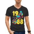 1988 Retro Raised In The 80s Old School Nostalgia Vibes Men's V-Neck T-Shirt 1988 Retro Raised In The 80s Old School Nostalgia Vibes Men's V-Neck T-Shirt