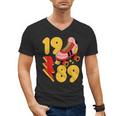 1989 Retro Roller Skate Vintage 80s Nostalgia Collector Men's V-Neck T-Shirt