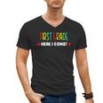 1st Grade Here I Come Kids Kindergarten Graduation Shirt Men's V-Neck T-Shirt
