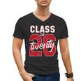 2 Sided Class Of 2026 Senior 2026 Graduation Men's V-Neck T-Shirt