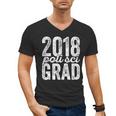 2018 Political Science Graduation Graduate Degree Men's V-Neck T-Shirt