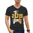 2019 High School Graduation Shirt Gamer Graduate Men's V-Neck T-Shirt