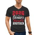 2026 Senior Band Brother Class Of 2026 Parent Graduation Men's V-Neck T-Shirt