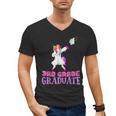3rd Grade Graduation Unicorn End Of Year Third Men's V-Neck T-Shirt
