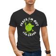 4th Grade Graduation Promotion Peace I'm Out Last Day Men's V-Neck T-Shirt