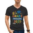 5th Grade Graduation 2025 Graphic – Class Of 2025 Theme Men's V-Neck T-Shirt