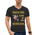 5th Grade Graduation Shirt Dabbing Unicorn Boys Class 2018 Men's V-Neck T-Shirt
