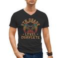 9th Grade Level Complete Ninth Grade Graduation Video Gamer Men's V-Neck T-Shirt