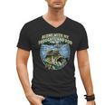Alone With My Thoughts And Rod Introvert Fishing Antisocial Men's V-Neck T-Shirt Alone With My Thoughts And Rod Introvert Fishing Antisocial Men's V-Neck T-Shirt