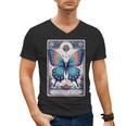 Antisocial Butterfly Introvert Distressed Men's V-Neck T-Shirt Antisocial Butterfly Introvert Distressed Men's V-Neck T-Shirt