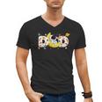 Astronaut Dad Space Birthday Planets Party Matching Family Men's V-Neck T-Shirt