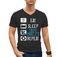 Athletic Trainer Eat Sleep Tape Ankles Graduation Men's V-Neck T-Shirt