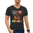 My Baby Just Crushed Preschool Graduation Men's V-Neck T-Shirt