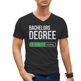 Bachelors Degree Loading College Student Graduation Men's V-Neck T-Shirt