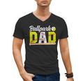 Ballpark Dad Baseball Softball Dad Of Ballers Men's V-Neck T-Shirt Ballpark Dad Baseball Softball Dad Of Ballers Men's V-Neck T-Shirt