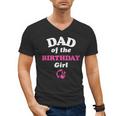 Barbie Dad Of The Birthday Girl Small Men's V-Neck T-Shirt