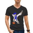 Basketball Dabbing Shirt Senior Graduation Him Her Men's V-Neck T-Shirt