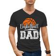 Basketball Dad Basketball Player Game Day Father's Day Men's V-Neck T-Shirt